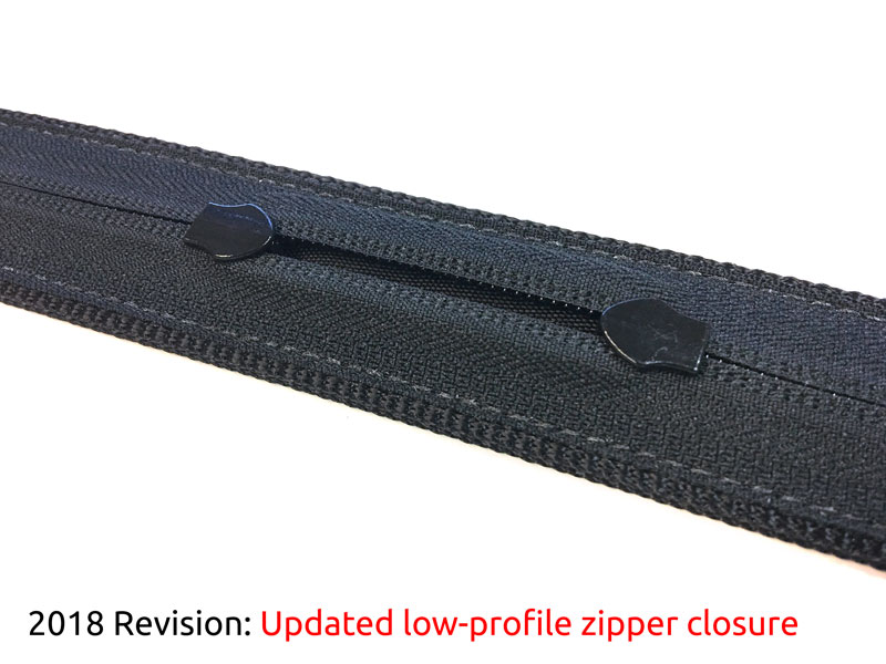 Updated low-profile zipper!